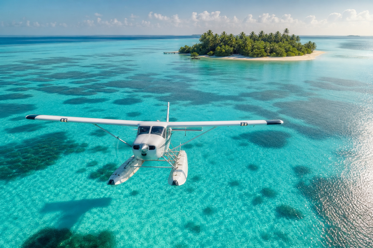 Seaplane approach to VELARO